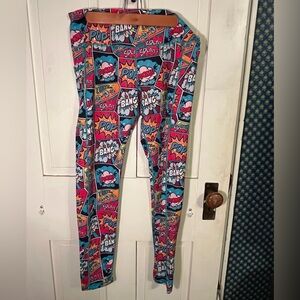 Constantly Varied Gear Women’s Leggings with Comic Print